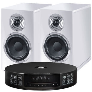 HECO In Vita 3 + Elipson Music Center Connect HD Amplituner all-in-one Streamer CD Wi-Fi Tidal Spotify