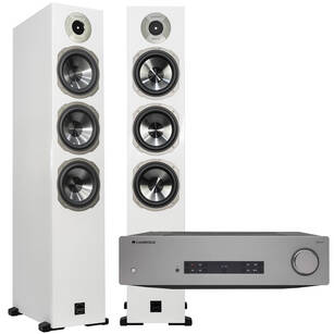 QUADRAL Signum 90 + Cambridge Audio CXA81 Zintegrowany wzmacniacz stereo