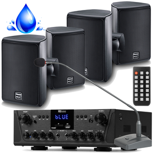 MAGNAT Symbol X 130 + POWER DYNAMICS PV-220BT Zestaw Instalacyjny IPX5 + Mikrofon D-30