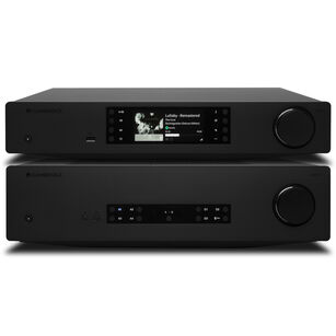 Cambridge Audio CXA61 + CXN V2 sieciowy odtwarzacz BLACK EDITION