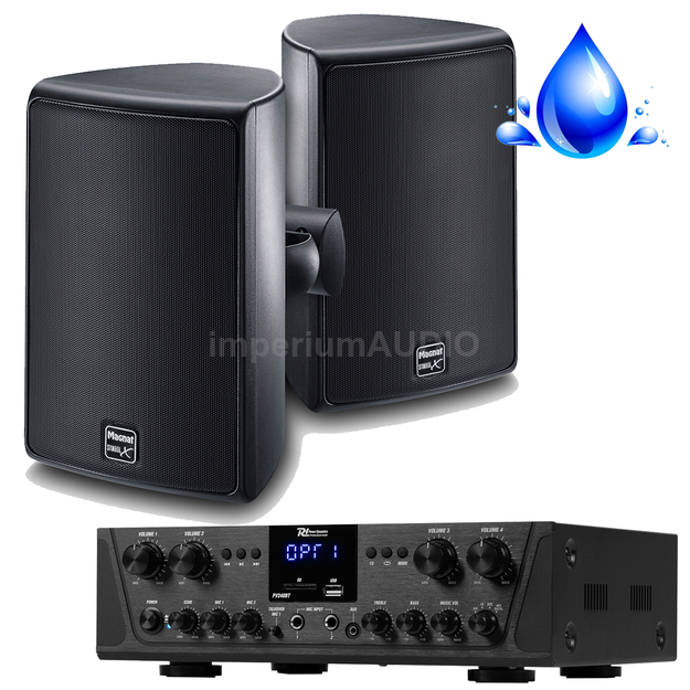 MAGNAT Symbol X 160 + POWER DYNAMICS PV-240BT Zestaw Instalacyjny IPX5
