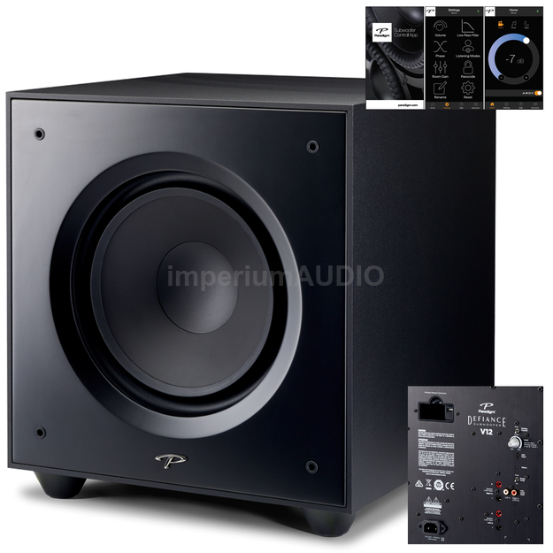 Paradigm Defiance V12 Kolumna niskotonowa Subwoofer