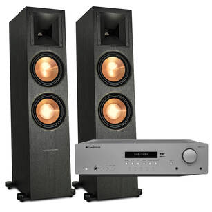Audiosymptom i8 Copper black + Cambridge Audio AXR100