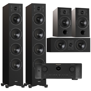 Indiana Line DIVA 6 + 3 + 7 + Marantz Cinema 60 DAB Zestaw kolumn kina 5.0