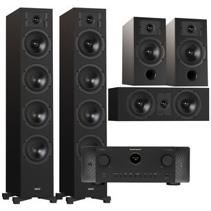 Indiana Line DIVA 6 + 3 + 7 + Marantz Cinema 60 DAB Zestaw kolumn kina 5.0
