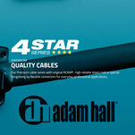 ADAM HALL K4IPP BRW KABEL INSTRUMENTALNY JACK-JACK 3m - 3