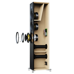 ELAC Debut 3.0 F6.3 + B6.3 + C6.3 + Indiana Line Basso 880 Zestaw kina domowego 5.1 - 8