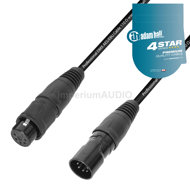 ADAM HALL K4DGH IP65 KABEL CYFROWY DMX AES/EBU XLR - XLR 5pin 5m