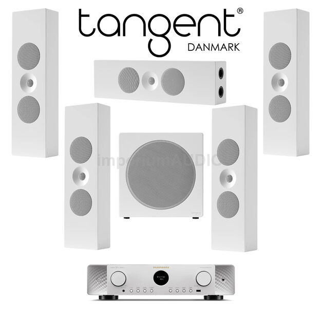 Tangent Spectrum II XLCR x5 + XSW8 + Marantz Cinema 70s S2 Zestaw kina 5.1