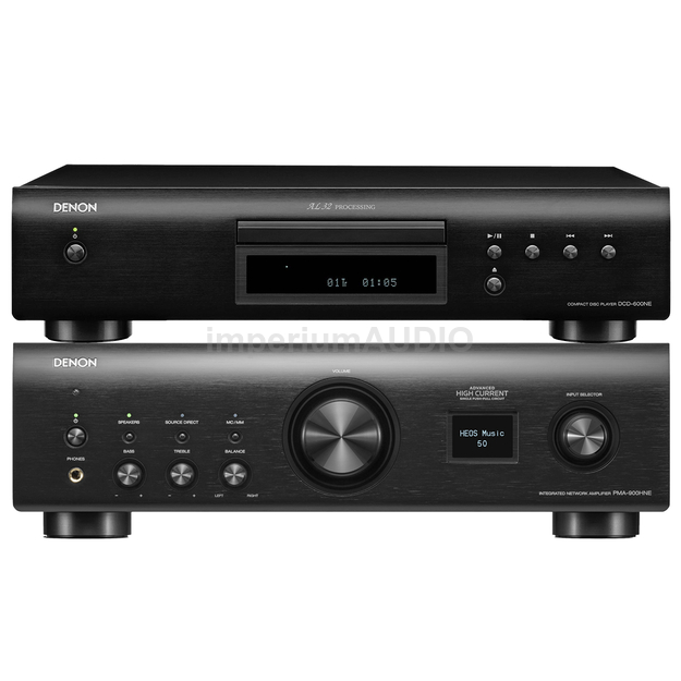DENON PMA-900HNE + DENON DCD-600NE Zintegrowany wzmacniacz stereo +  Odtwarzacz CD