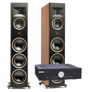 MARTIN LOGAN Motion Reimagined XT F200 Kolumny podłogowe + Musical Fidelity M6si