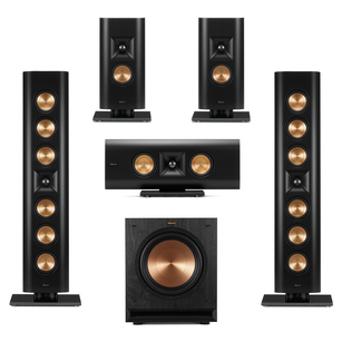 KLIPSCH RP-640D RP-240D RP-140D SPL-100 Zestaw kolumn naściennych 5.1 On-Wall