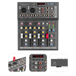 Vonyx Mikser VMM-F401 Mikser muzyczny 4-kanałowy USB RCA - 2