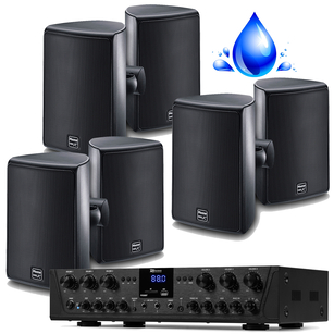 MAGNAT Symbol X 160 + POWER DYNAMICS PV-260BT Zestaw Instalacyjny IPX5
