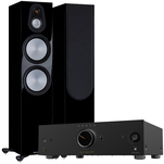 MONITOR AUDIO Silver 500 7G + ONKYO ICON Series A-50 SIECIOWY WZMACNIACZ STEREO Klasy AB - 2