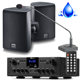 MAGNAT Symbol X 130 + POWER DYNAMICS PV-220BT Zestaw Instalacyjny IPX5 + Mikrofon D-30