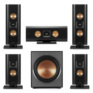 KLIPSCH RP-240D RP-140D R-120SW Zestaw kolumn naściennych 5.1 On-Wall