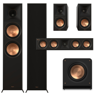 Klipsch Seria II RP-8000F + RP-500M + RP-404C + RP-1200SW