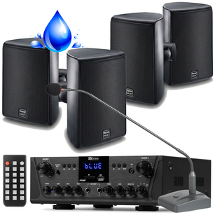 MAGNAT Symbol X 160 + POWER DYNAMICS PV-220BT Zestaw Instalacyjny IPX5 + Mikrofon D-30