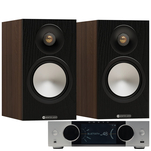 MONITOR AUDIO Bronze 50 7G Kolumna podstawkowa + ONKYO Muse Y-40 Wzmacniacz All-in-One Axign Class D MOSFET HDMI ARC - 3
