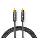 Nedis Profigold Kabel do subwoofera 1x RCA - 1x RCA 3m - 4