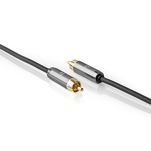 Nedis Profigold Kabel do subwoofera 1x RCA - 1x RCA 3m - 5