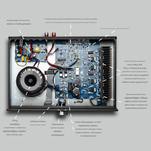 Dali SONIK 3 Kolumny podstawkowe SMC + Musical Fidelity B1xi Zintegrowany wzmacniacz stereo EISA - 11