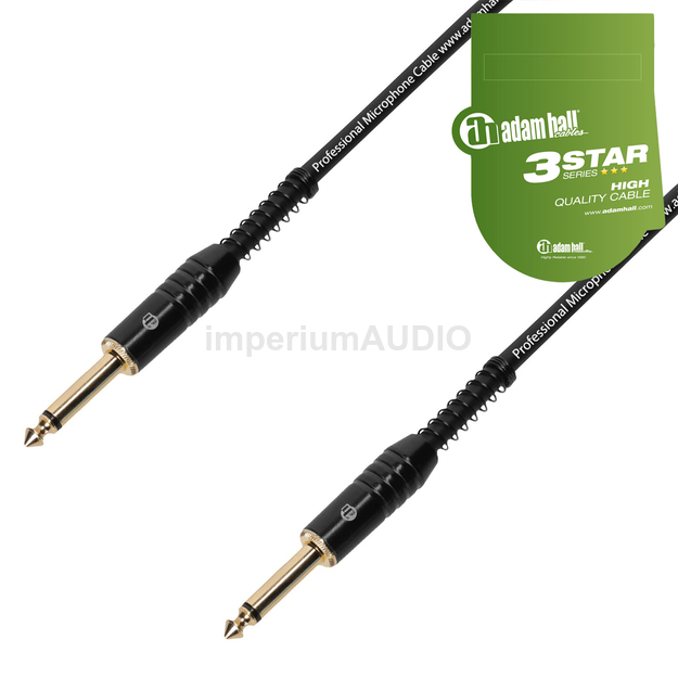 ADAM HALL K3IPPS KABEL INSTRUMENTALNY JACK-JACK 3m