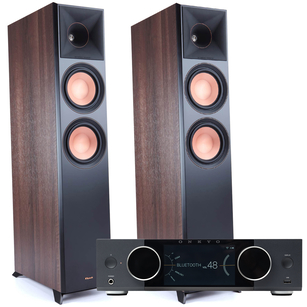 Klipsch RP-6000F II Reference Premiere Kolumna podłogowa + ONKYO Muse Y-50 Wzmacniacz All-in-One Axign Class D MOSFET HDMI ARC