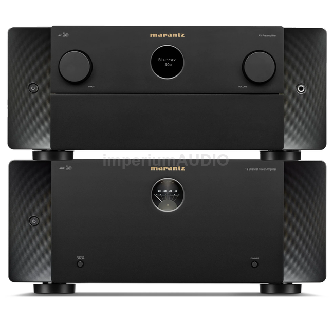 Marantz AMP 20 + AV 20  12-kanałowa końcówka mocy + Przedwzmacniacz 13.4