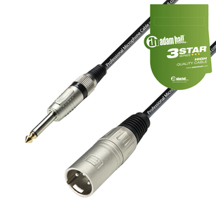 ADAM HALL K3MMP KABEL MIKROFONOWY JACK - XLR 3m