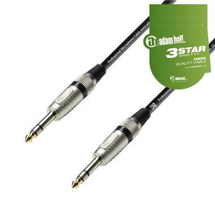 ADAM HALL K3BVV KABEL AUDIO JACK - JACK STEREO 1.5m