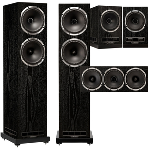 FYNE AUDIO F502S + F500S + F500S LCR Zestaw kolumn kina 5.0
