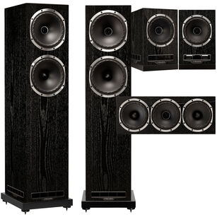 FYNE AUDIO F502S + F500S + F500S LCR Zestaw kolumn kina 5.0