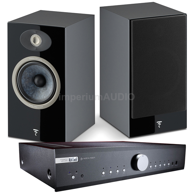 FOCAL THEVA N°1 Black + Musical Fidelity B1xi Zintegrowany wzmacniacz stereo EISA