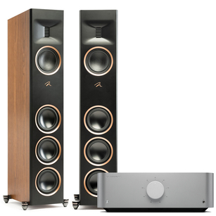 MARTIN LOGAN Motion Reimagined XT F100 + Cambridge Audio Edge A Zintegrowany wzmacniacz stereo