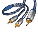 Inakustik Premium II Audio Y-Sub Kabel do subwoofera TYP Y 2xRCA-1xRCA 2m - 4