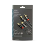 Nedis Profigold Kabel Audio Stereo 2x RCA - 2x RCA 1m - 8