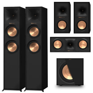 KLIPSCH R-600F + R-50M + R-50C + R-101SW Zestaw kolumn 5.1