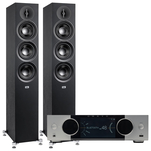 ELAC Debut 3.0 F6.3 Kolumny podłogowe + ONKYO Muse Y-40 Wzmacniacz All-in-One Axign HDMI ARC - 2