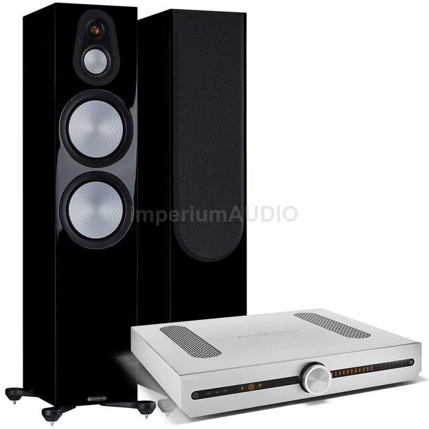 MONITOR AUDIO Silver 500 + Roksan Attessa Streaming Wzmacniacz BluOS MQA BT Silver