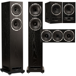 FYNE AUDIO F501S + F500S + F500S LCR Zestaw kolumn kina 5.0 - 2