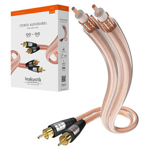 Inakustik Star II Interkonekt Stereo 2x RCA - 2x RCA 0.75m