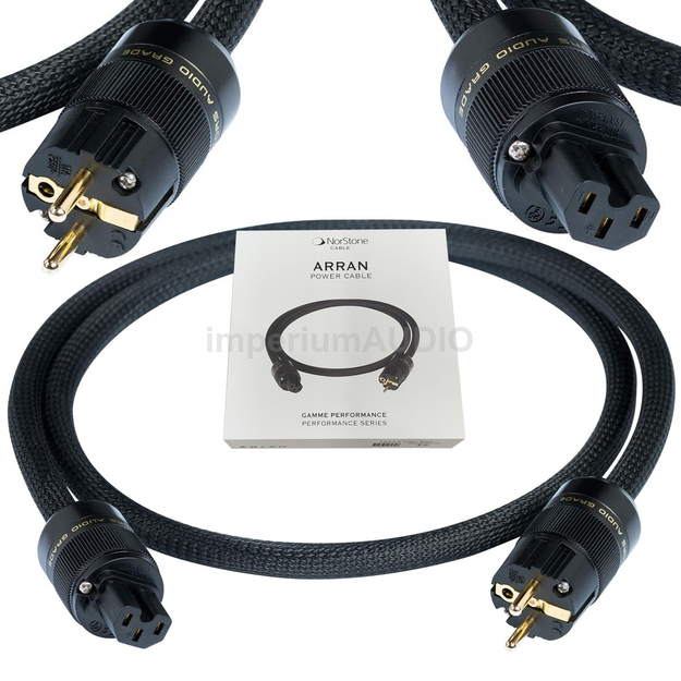 Norstone ARRAN POWER CABLE Kabel zasilający Schuko