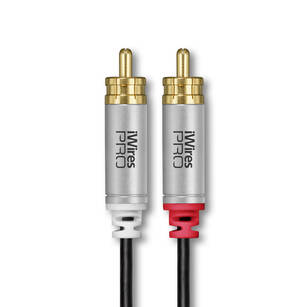 Techlink iWires PRO Kabel audio stereo 2xRCA - 2xRCA 1m