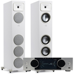 MARTIN LOGAN FOUNDATION F1 Kolumna podłogowa Gen2 Folded Motion S + ONKYO Muse Y-50 Wzmacniacz All-in-One Axign Class D MOSFET HDMI ARC - 2