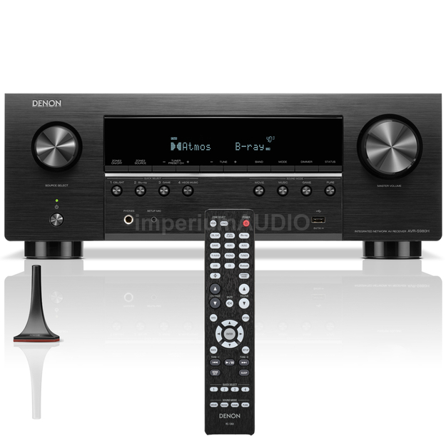 DENON AVR-S980H Amplituner kina domowego 7.2 4K 8K HEOS obsługa DENON HOME 200 400 600