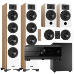 Indiana Line DIVA 6 + 3 + 7 + Basso 880 + YAMAHA RX-A2A Aventage Zestaw kolumn 5.1 - 2