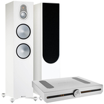 MONITOR AUDIO Silver 500 Jesion + Roksan Attessa Amplifier Zintegrowany wzmacniacz stereo Silver - 5