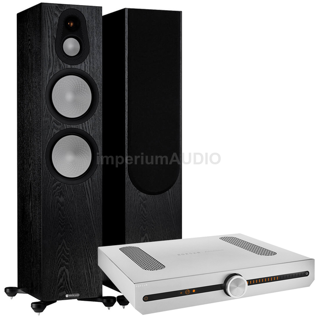MONITOR AUDIO Silver 500 Jesion + Roksan Attessa Amplifier Zintegrowany wzmacniacz stereo Silver